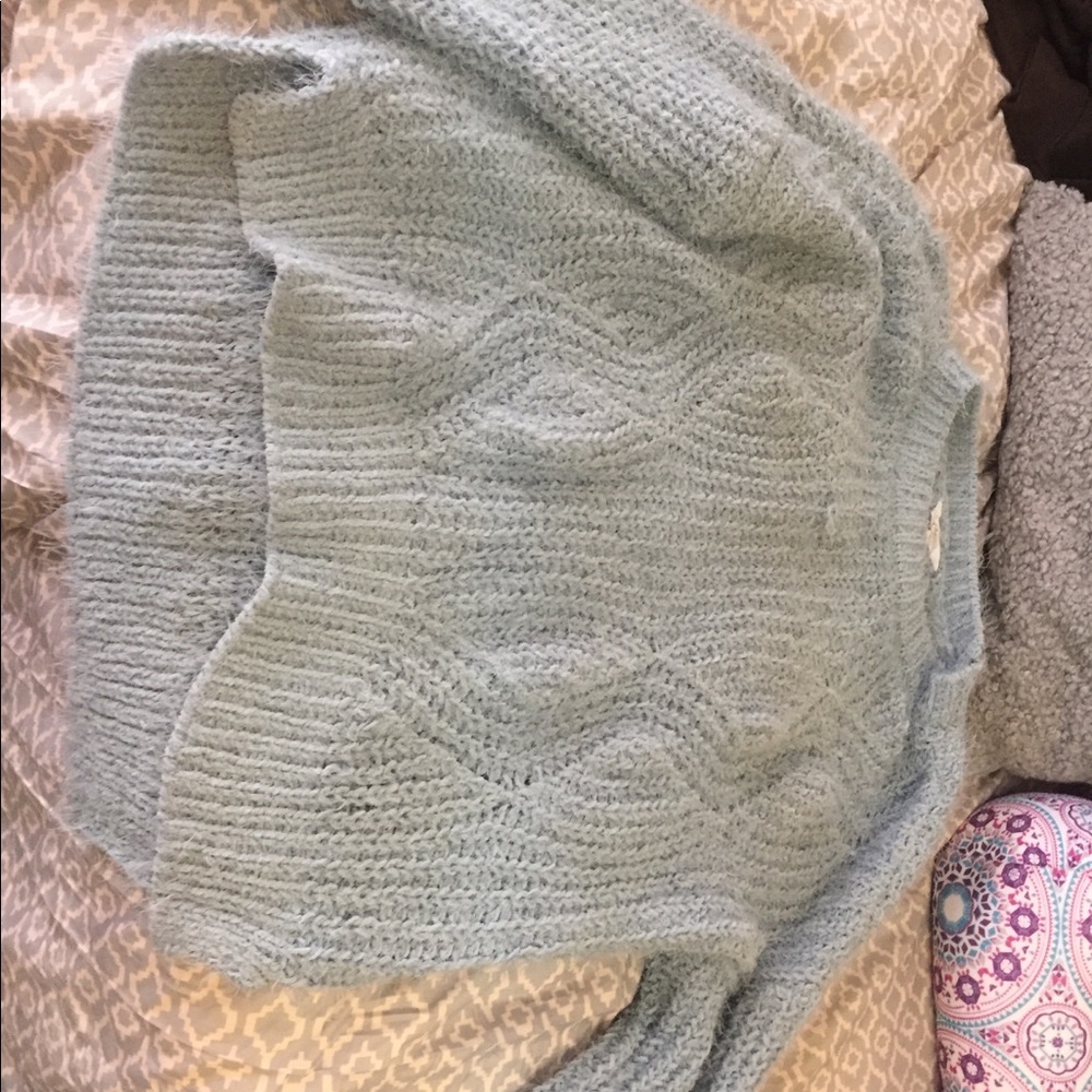 Baby blue sweater